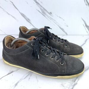 Allen Edmonds Men's Size 11 D Porter Derby Grey Suede Leather Sneaker Shoes